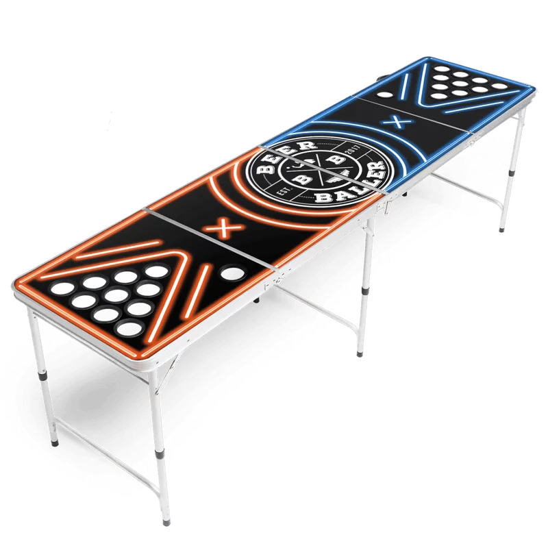 Beer Pong Tisch - LED NEON