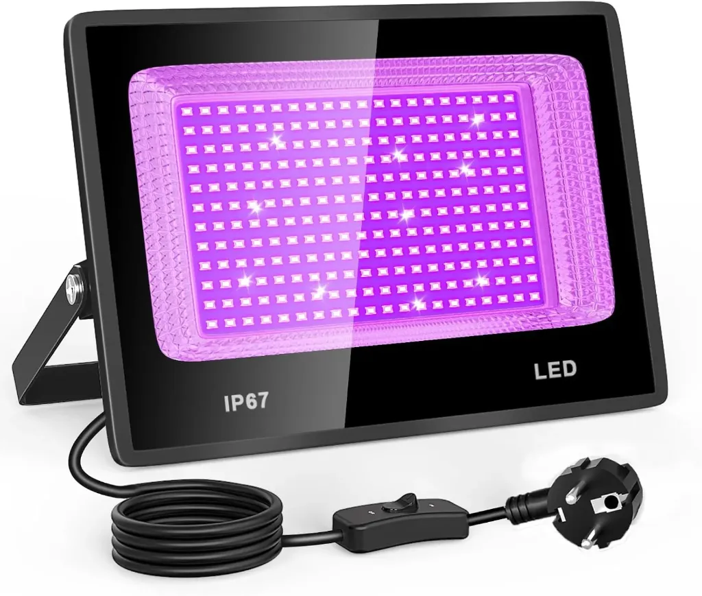 Schwarzlicht - LED - Fluter  100W