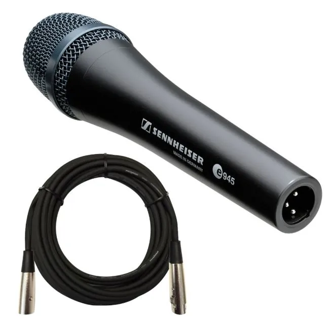 Sennheiser e945 Kabelmikrofon inkl. 10m XLR-Kabel