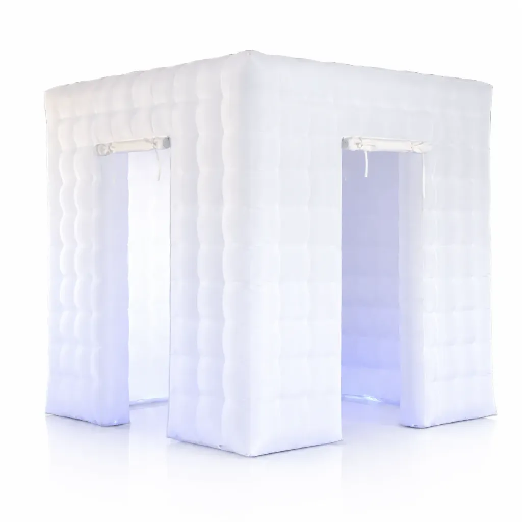 Aufblasbare Fotobox-Kabine mit LED-Licht (Two Door)